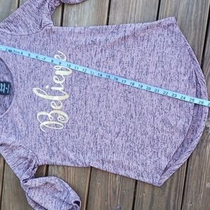 Knapp Studio women's stretch purple top size S